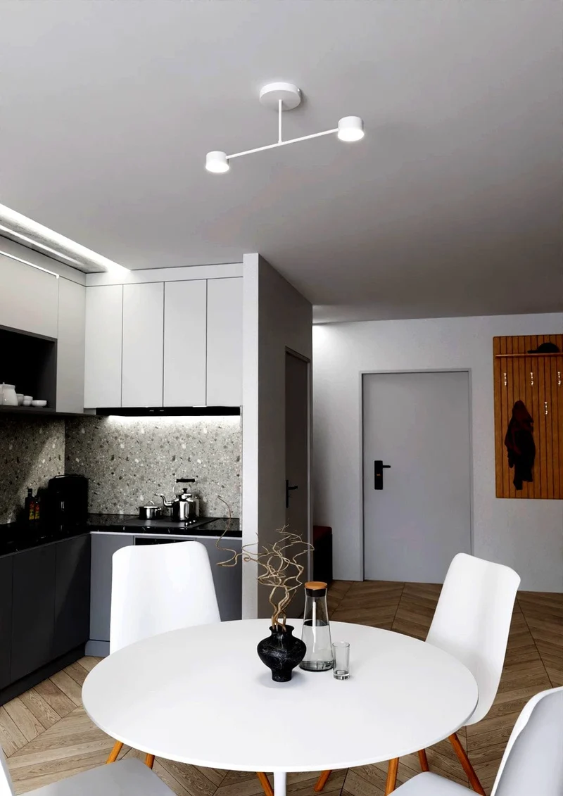 Plafonnier Noir Salle d'Eau