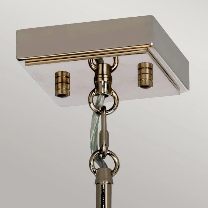 Lustre verre ajustable