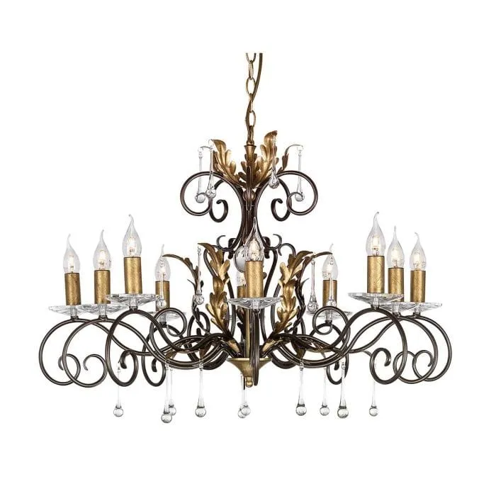 Lustre vintage chandelier Salon