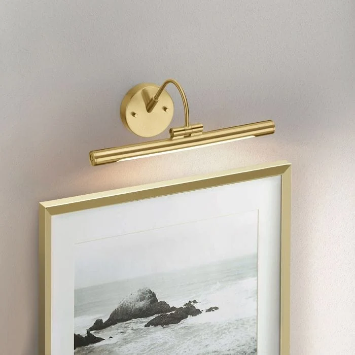 Éclairage LED mural dore tableaux