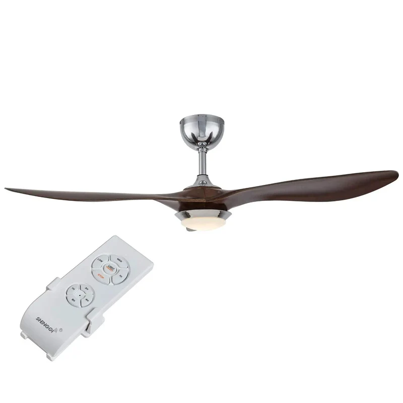 48 Inch Ceiling Fan With Warm Led Chandelier Light And Quiet Reversible Motor Spins Out A Kickin Breeze Through Family Rooms While Operating Like A Dream