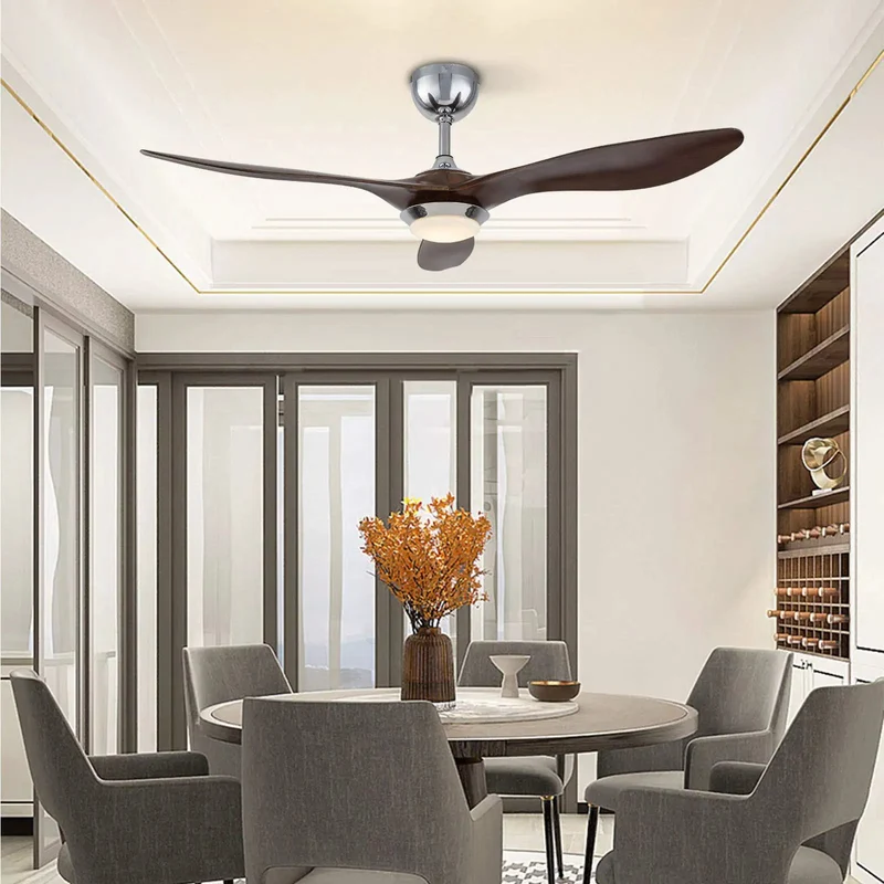 48 Inch Ceiling Fan With Warm Led Chandelier Light And Quiet Reversible Motor Spins Out A Kickin Breeze Through Family Rooms While Operating Like A Dream