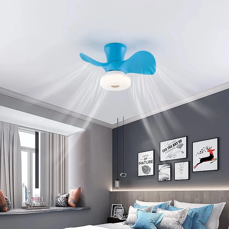 Top-Notch 22-Inch Ceiling Fan With Light Featuring Rock-Solid Acrylic And Metal Build, 6-Speed Settings For Effortless Cooling, Built-In Timing Control, 3-Way Adjustable Color Temperatures, And Sleek Finishes Ideal For Modern Bedrooms And Living Rooms