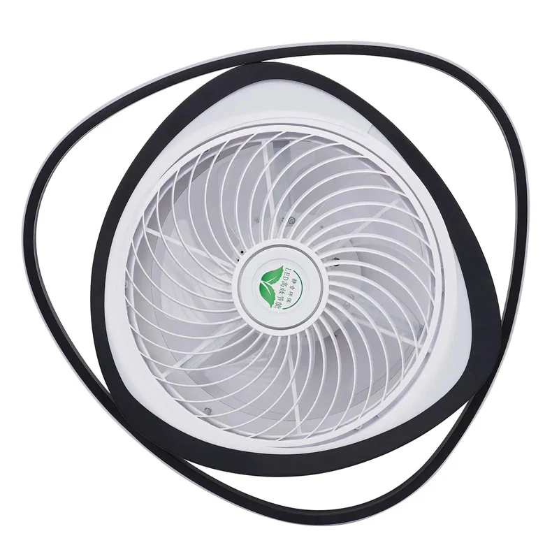 Super Sleek 20 Inch Low Profile Ceiling Fan With Built In Chandelier Lamp And Smart Remote That Drops Smooth Breeze And Gives Your Home Hella Modern Style Vibes
