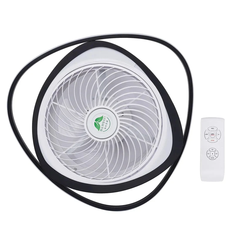 Super Sleek 20 Inch Low Profile Ceiling Fan With Built In Chandelier Lamp And Smart Remote That Drops Smooth Breeze And Gives Your Home Hella Modern Style Vibes