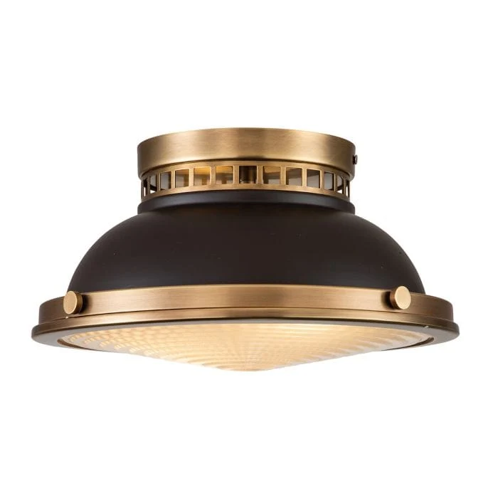 Plafonnier noir et dore vintage Cuisine