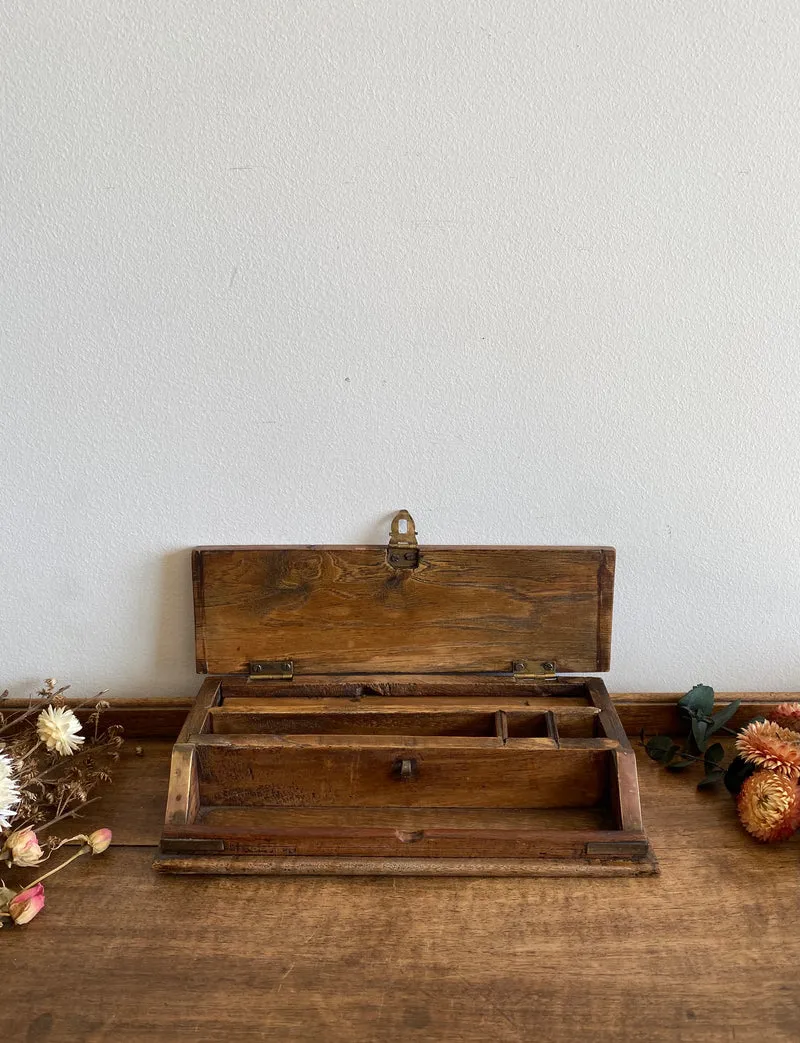 Plumier en bois