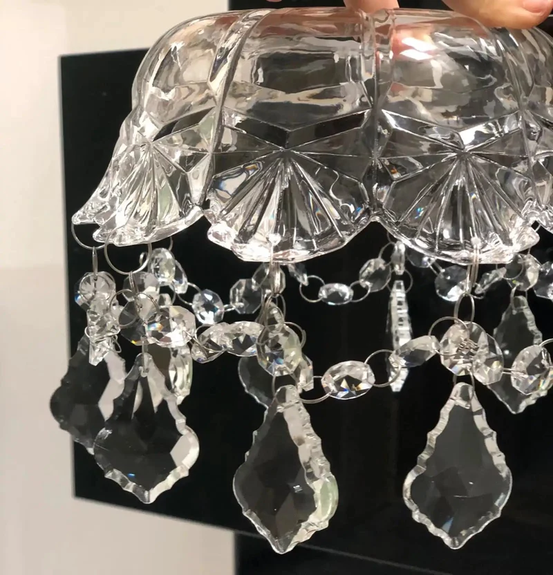 Transform Your Room With This Badass Glass And K9 Crystal Pendant Light Showcasing Top Notch Copper Hardware For Bedroom Dining Room And Porch With Long Adjustable Cord To Make Any Space Look Totally Sick