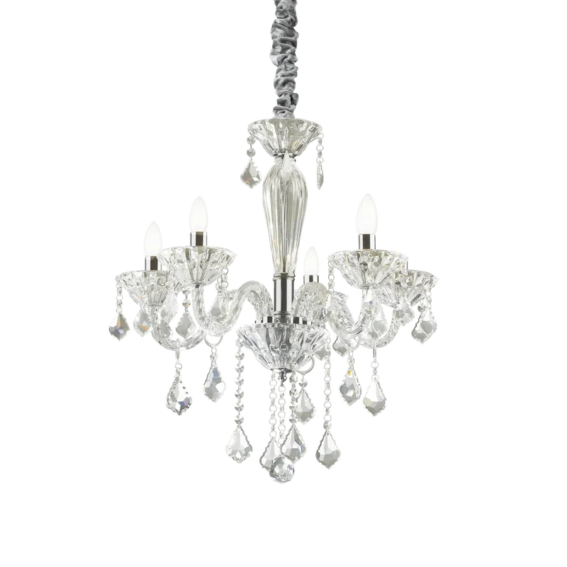 Lustre cristal idéal petit salon