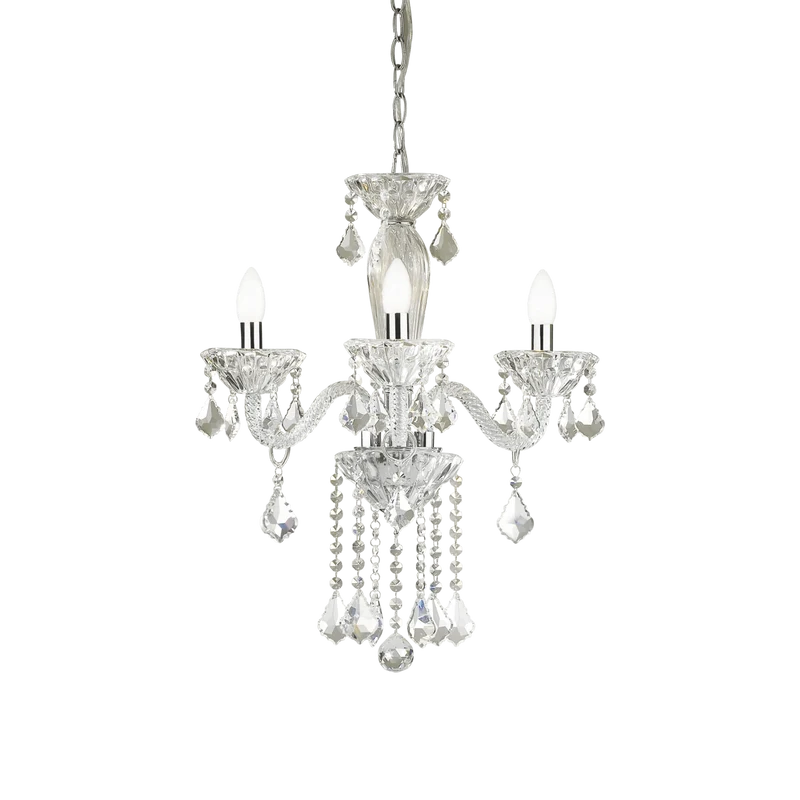 Lustre cristal pour petite entrée