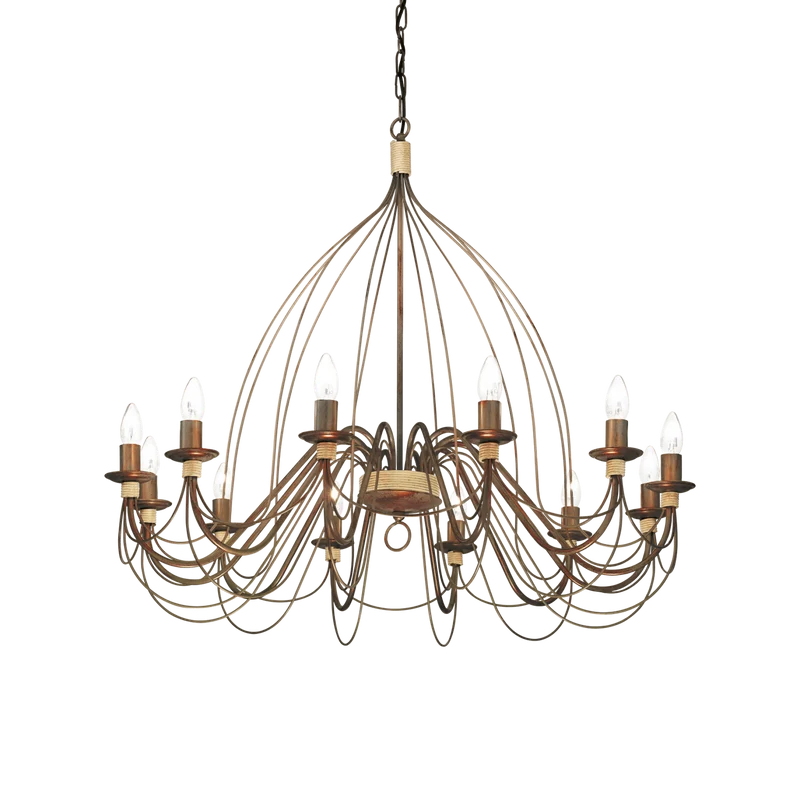 Lustre rouille classique pour Salon
