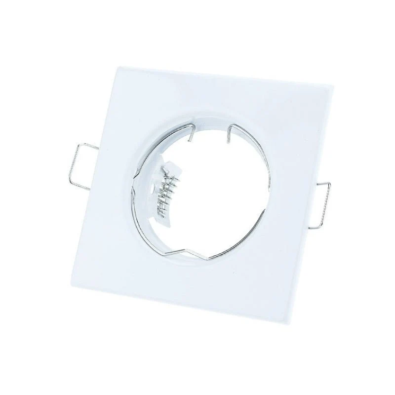 Support Spot GU10/MR16 LED Carré BLANC