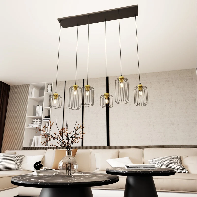 Grande Suspension Salle a Manger noir