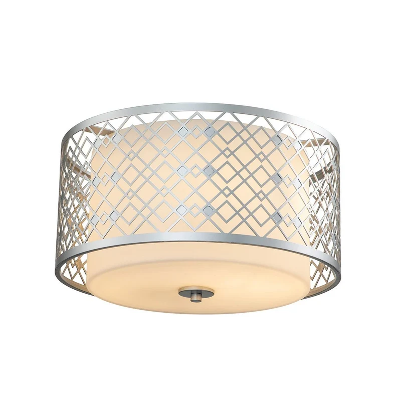 Luminaire plafonnier gris Salon