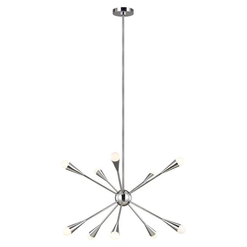 Lustre LED gris design