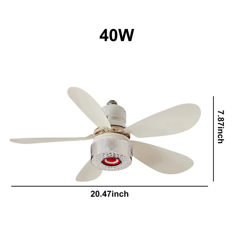 3 In 1 LED Smart Ceiling Fan Light With 40W White Finish Built In Bluetooth Speaker Remote And RGB Music Sync For Kickback Vibes And Smooth Airflow Indoors