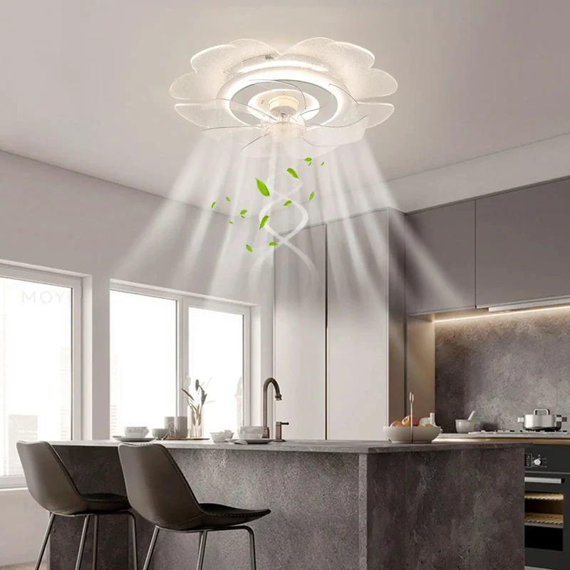 Flush Mount Ceiling Fan With Integrated Led Light And Smart App Control For Relaxed Rooms Featuring Super Smooth Whisper Quiet Drafts Plus Zero Hassle Handheld Remote Adjustments