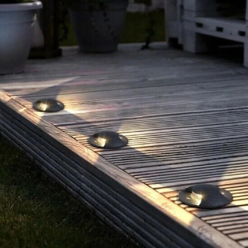 Spot LED Encastrable Extérieur IP65 220V Sol 3W Walkable 2 faisceaux