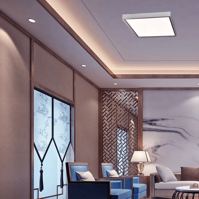 Kit en Saillie BLANC pour Panneau LED 60x60 Slim