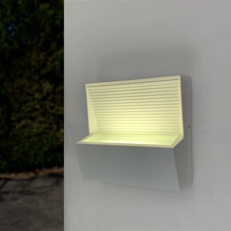 Applique Murale LED Rectangulaire 7W IP44 BLANC