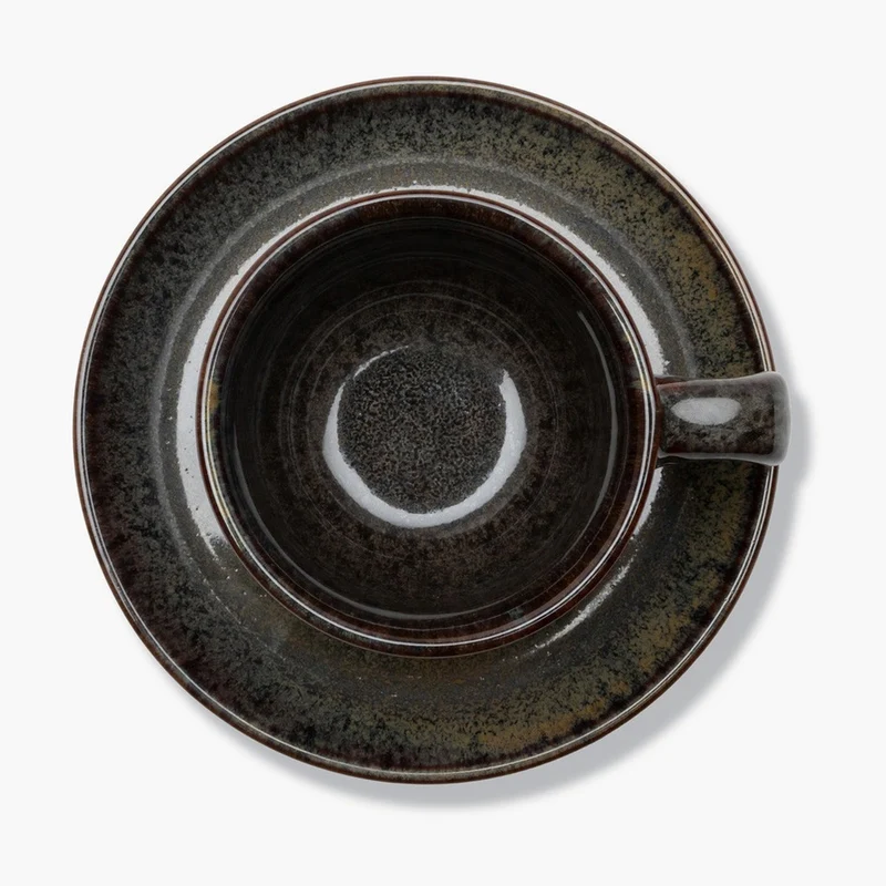 Serax Surface Cappuccino Cup with Saucer