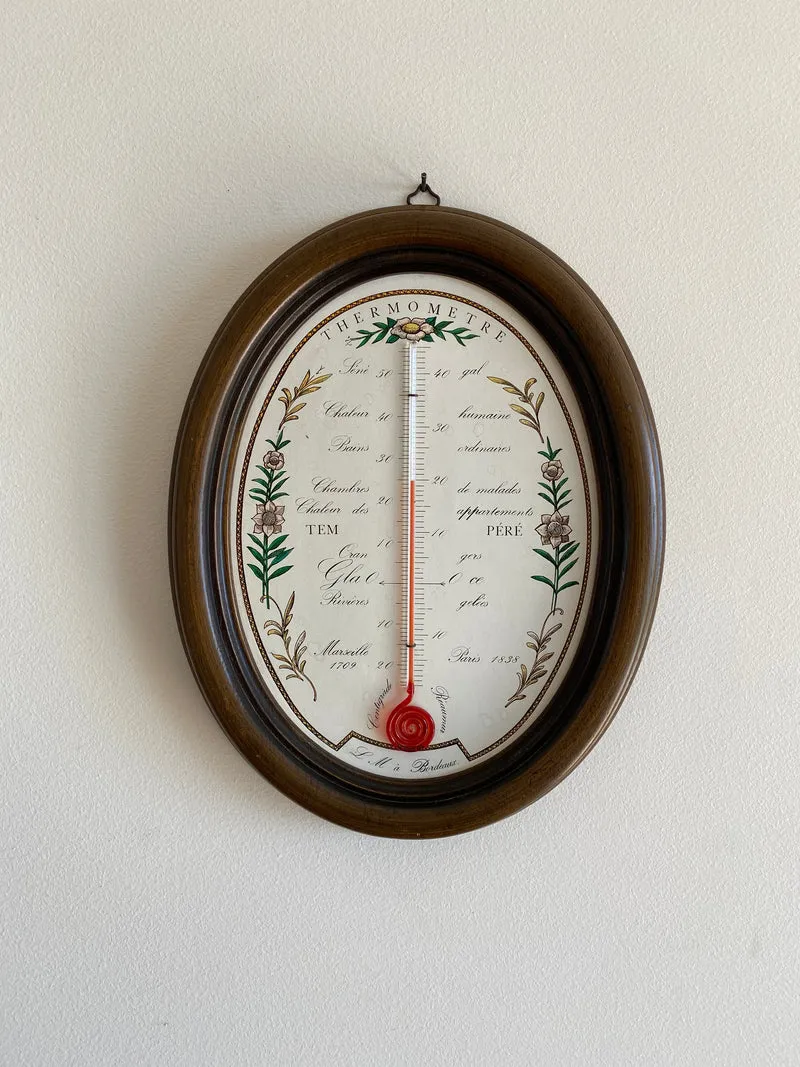 Thermomètre en bois LM à Bordeaux
