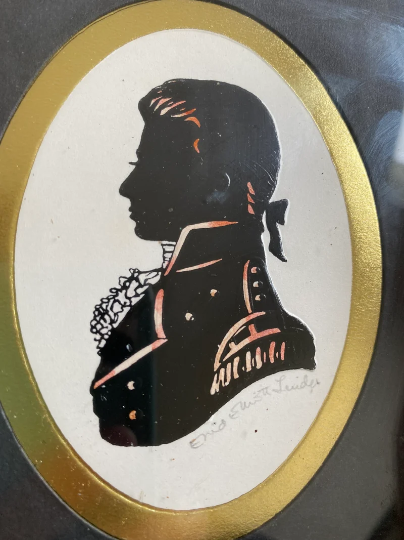 Portraits silhouettes Signées Enid Elliott Linder