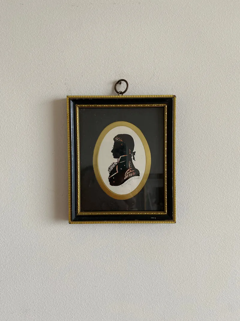 Portraits silhouettes Signées Enid Elliott Linder