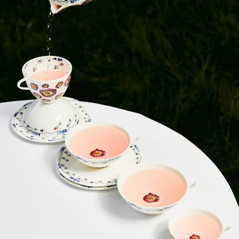 Serax Midnight Flowers Tea Cup