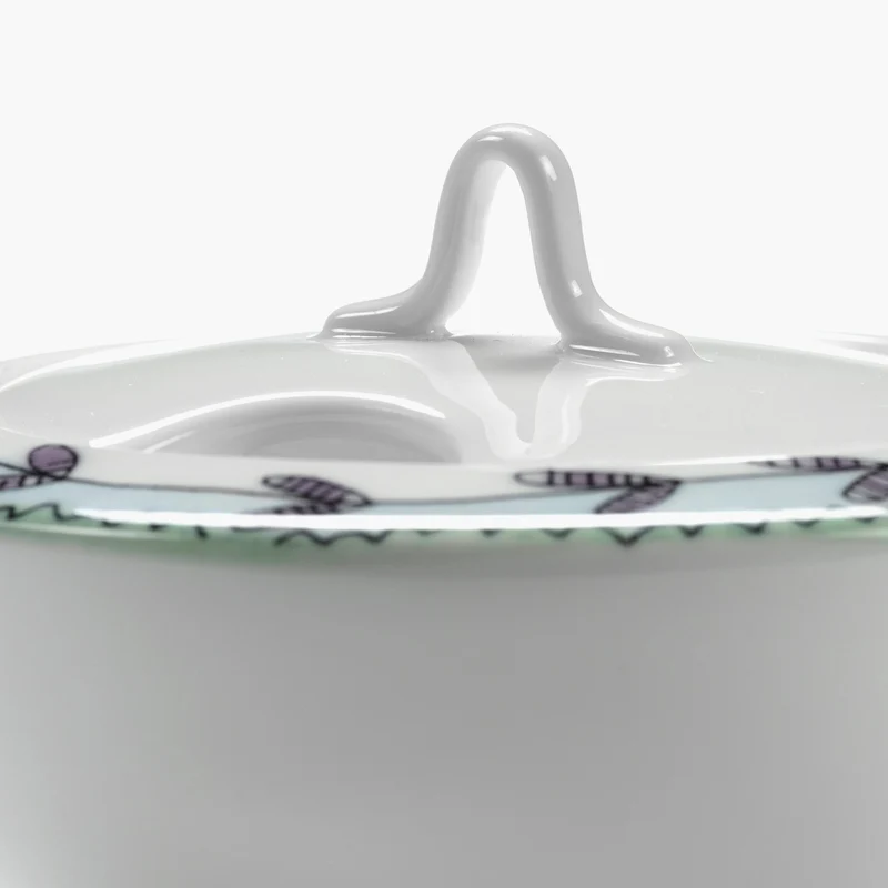 Serax Midnight Flowers Sugar Bowl