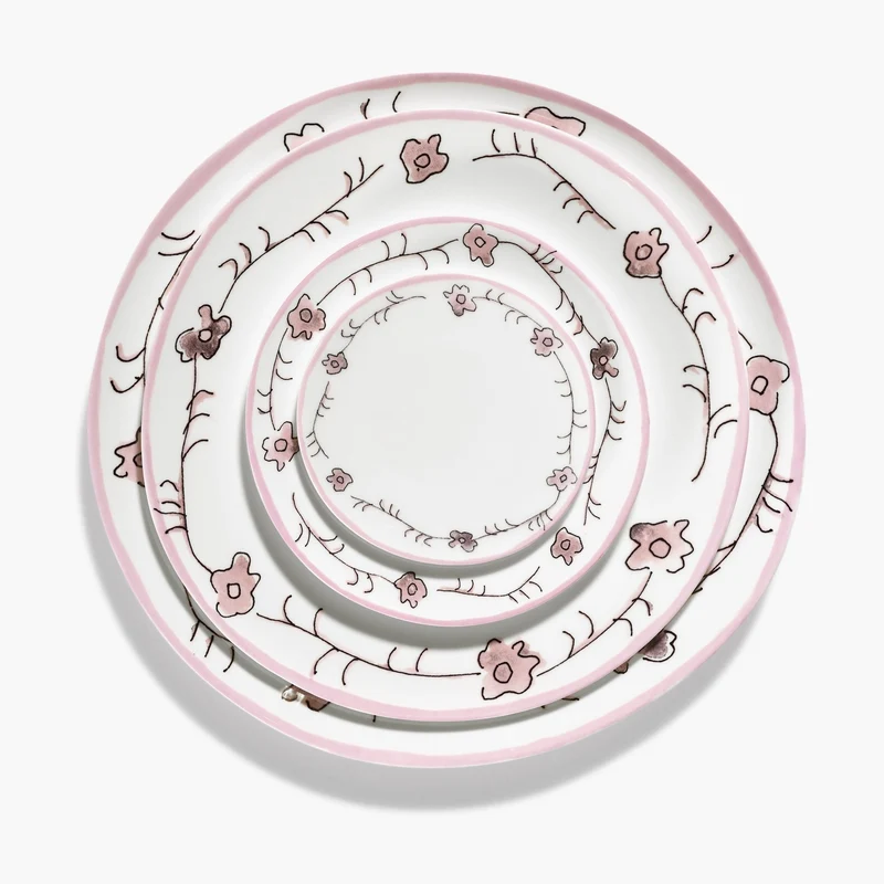 Serax Midnight Flowers Starter Plate