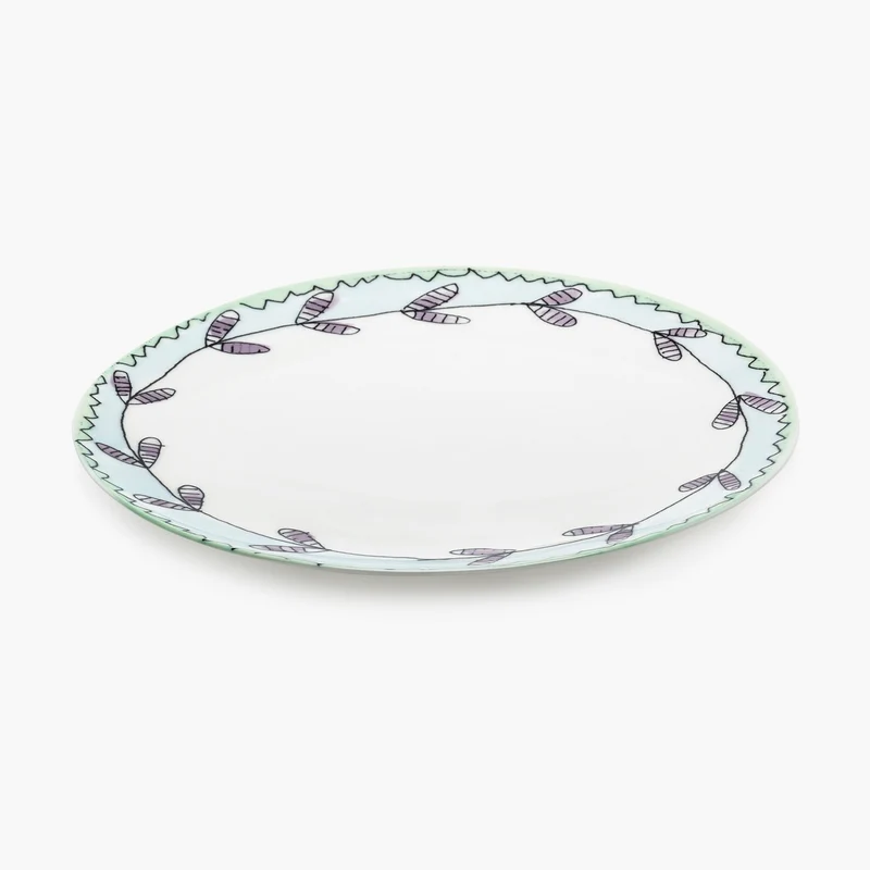Serax Midnight Flowers Starter Plate