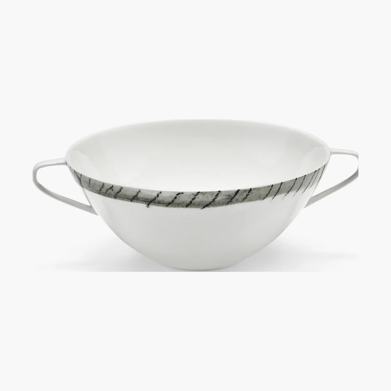 Serax Midnight Flowers Soup Bowl