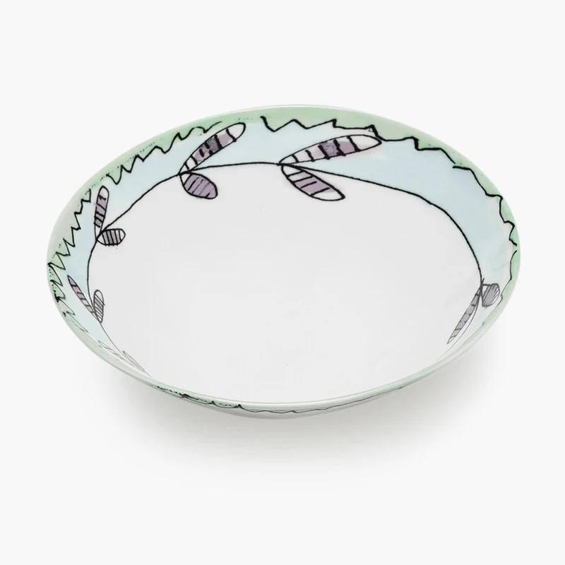 Serax Midnight Flowers Low Bowl