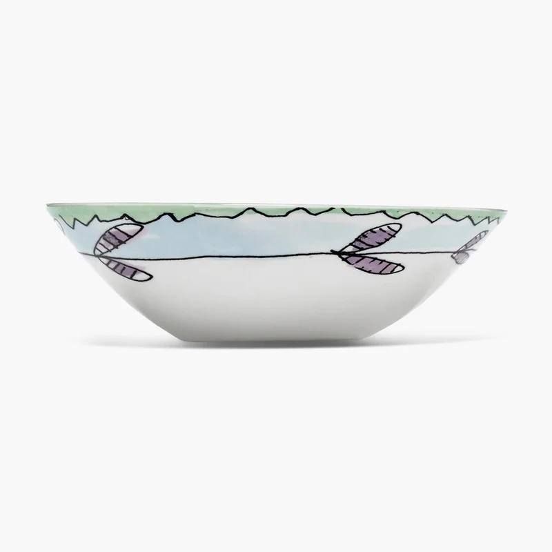 Serax Midnight Flowers Low Bowl