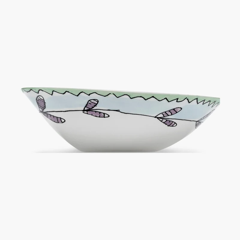 Serax Midnight Flowers Low Bowl