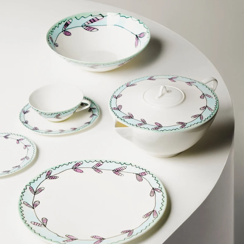 Serax Midnight Flowers Low Bowl