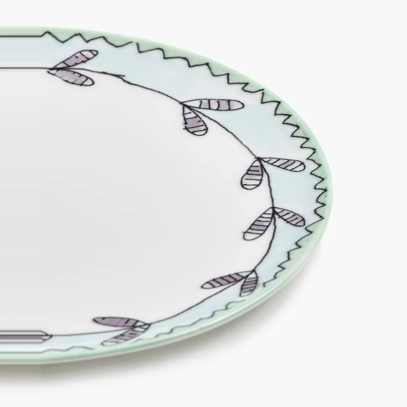 Serax Midnight Flowers Dinner Plate