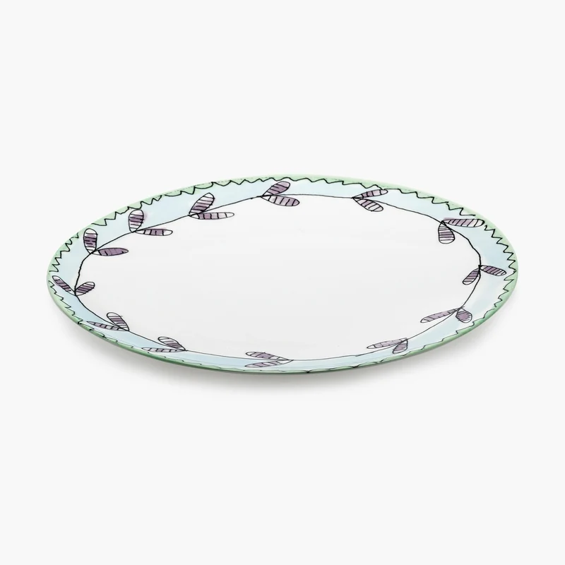 Serax Midnight Flowers Dinner Plate