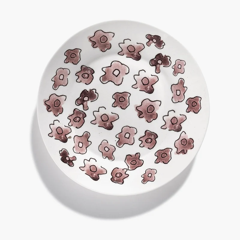 Serax Midnight Flowers Deep Plate