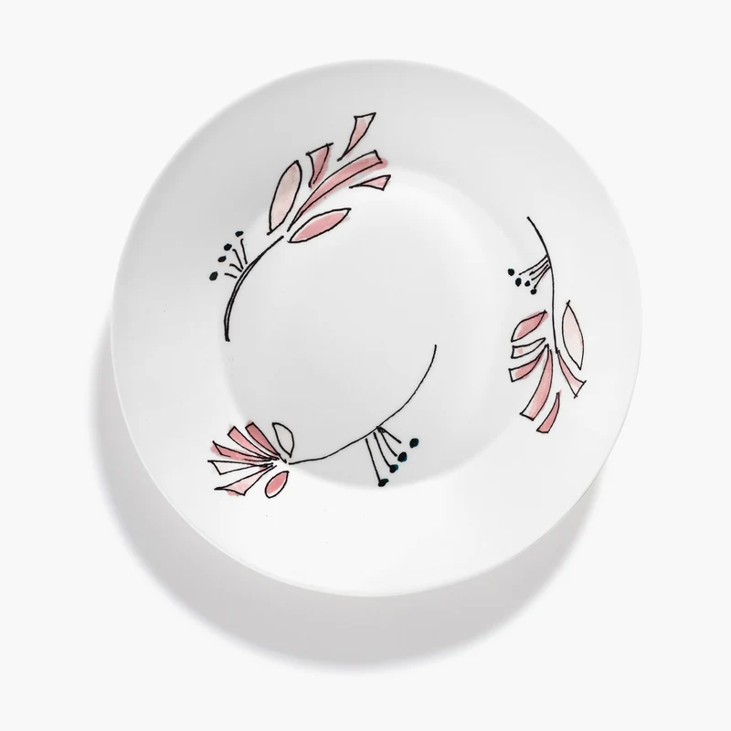 Serax Midnight Flowers Deep Plate