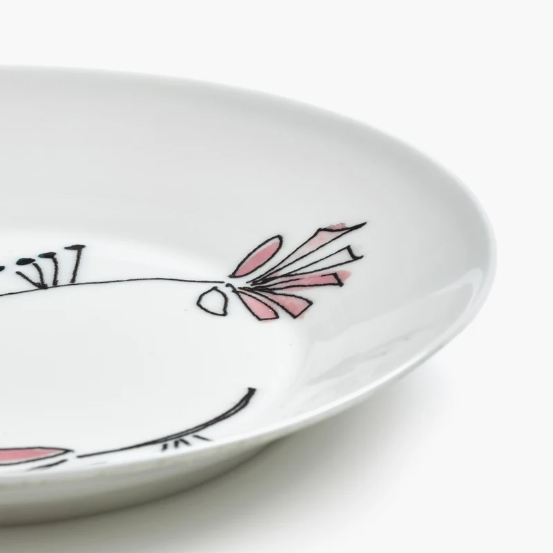 Serax Midnight Flowers Deep Plate