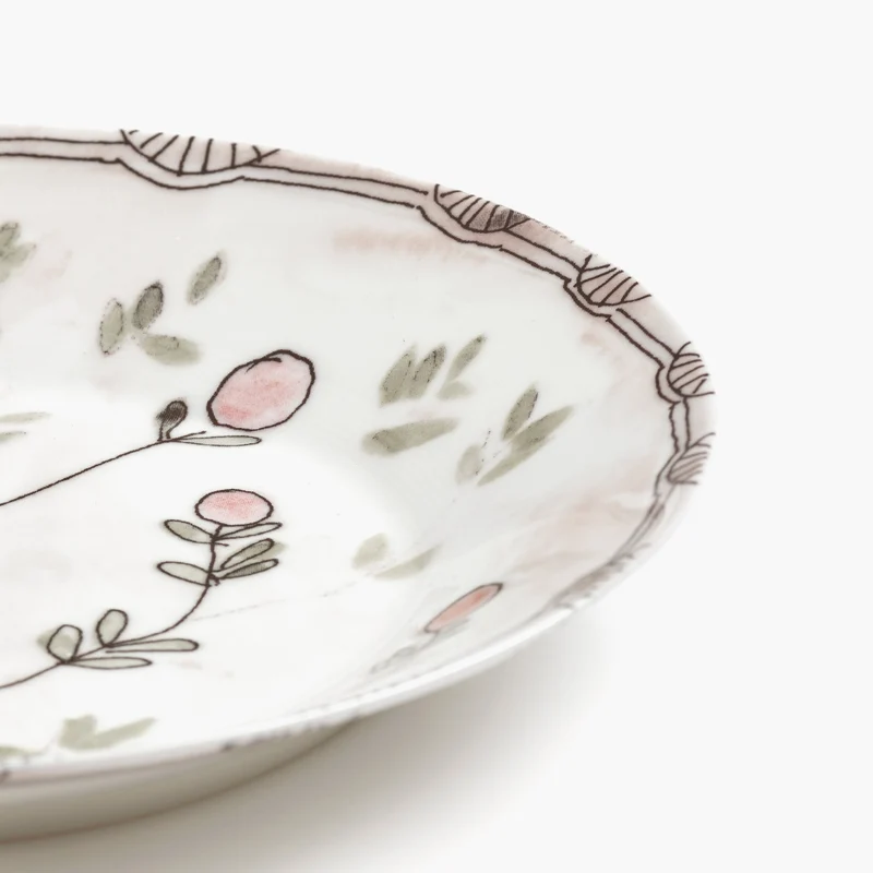 Serax Midnight Flowers Deep Plate