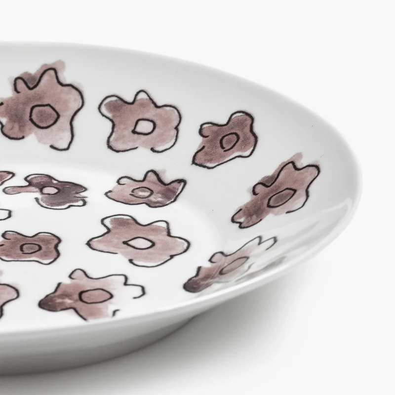 Serax Midnight Flowers Deep Plate