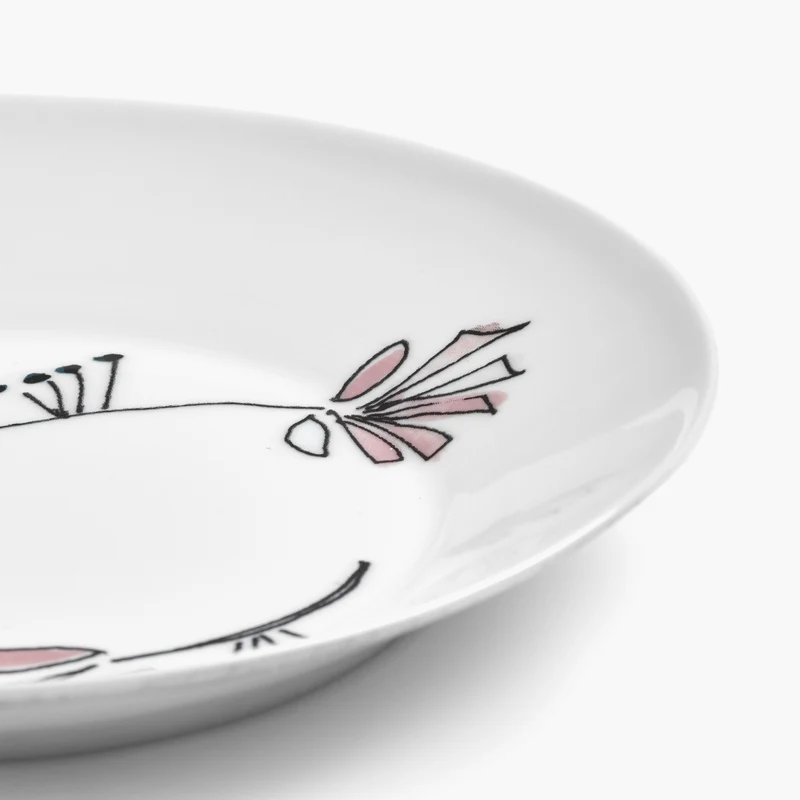 Serax Midnight Flowers Deep Plate