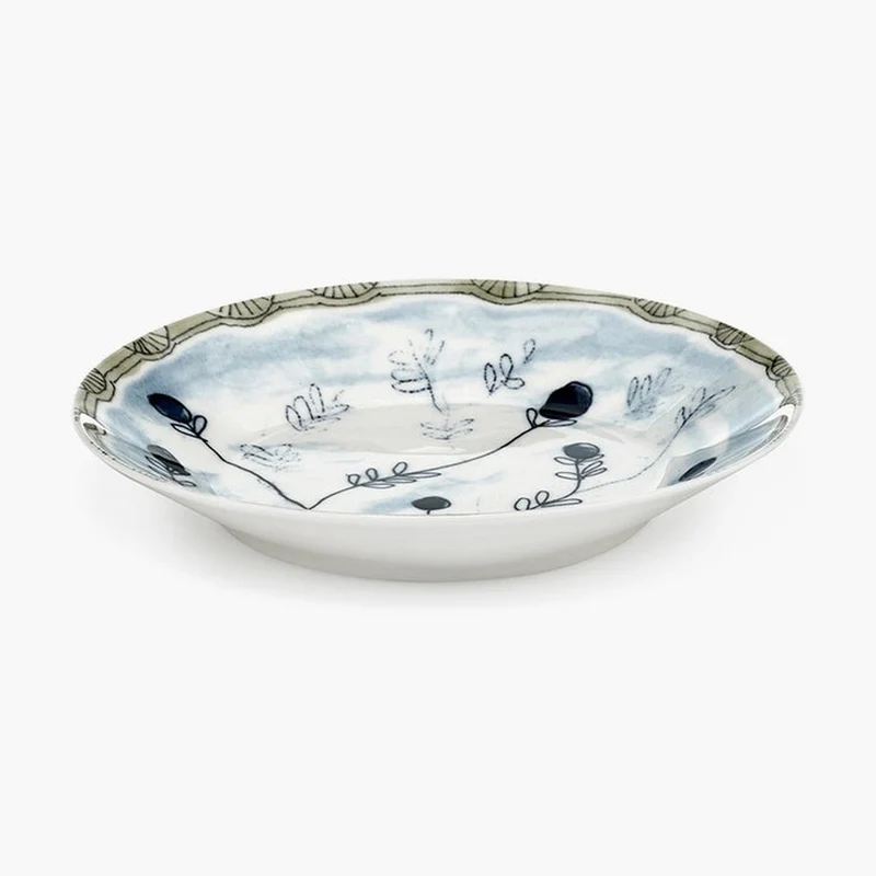 Serax Midnight Flowers Deep Plate