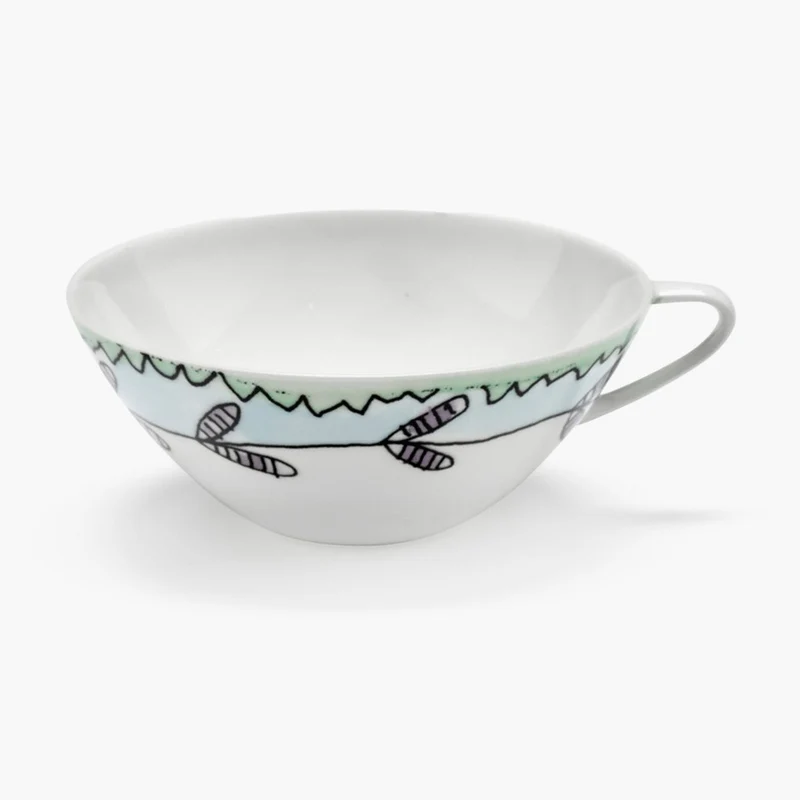 Serax Midnight Flowers Coffee Cup Low