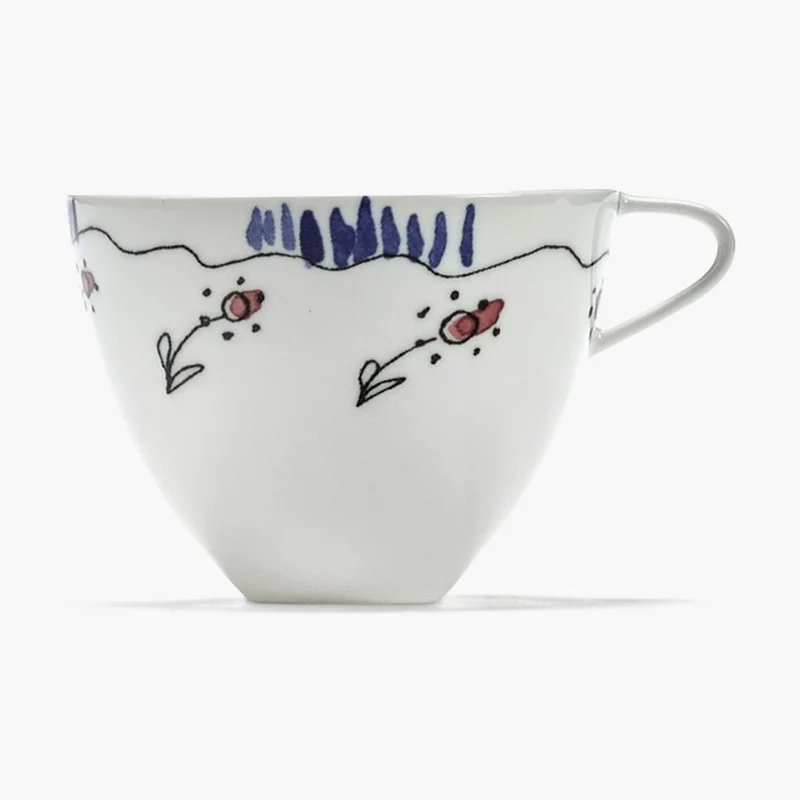 Serax Midnight Flowers Coffee Cup High