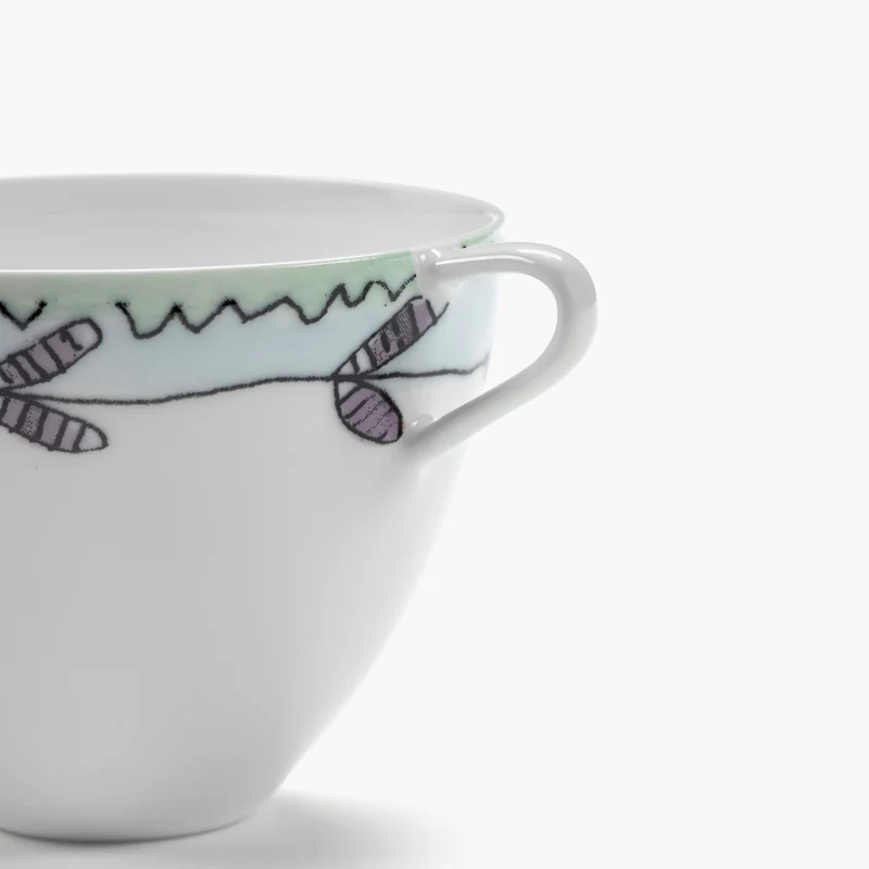 Serax Midnight Flowers Coffee Cup High