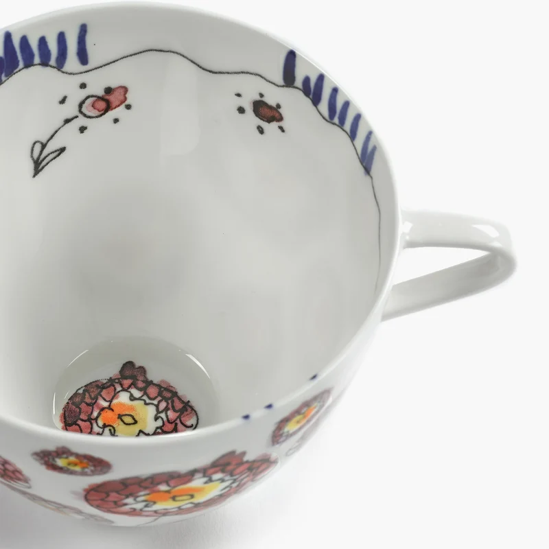 Serax Midnight Flowers Cappuccino Cup